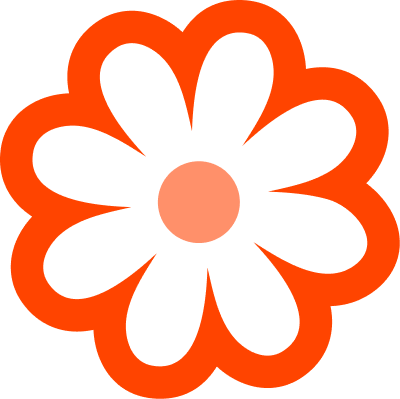 赤の花